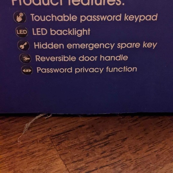 Electronic Touchscreen Door Lock - Picture 5 of 5